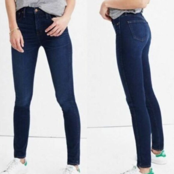 Madewell Denim - MADEWELL 10" high-rise skinny jeans sz 25 stretch
